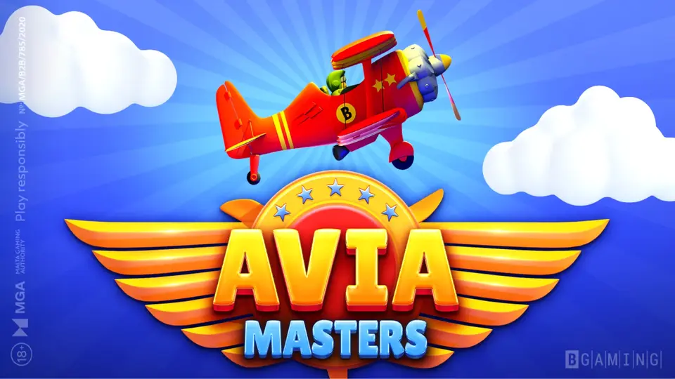 Фон Avia Masters: Летающий самолет
